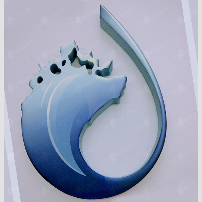 Настенный логотип Капля