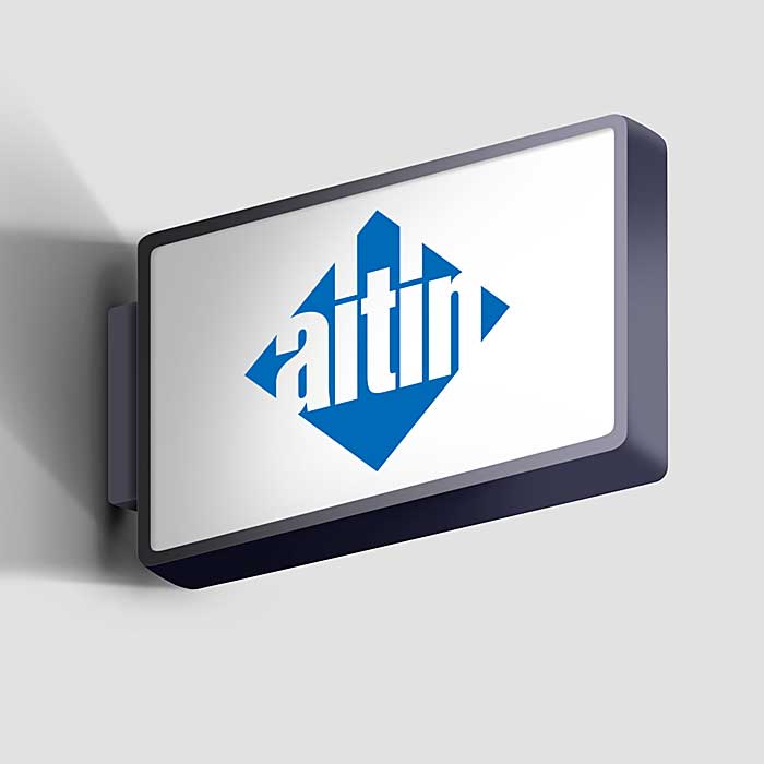 Логотип и фирменный стиль компании «Айтин»